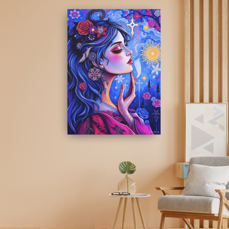Spirit's Embrace - Visionary Canvas Art - Image 3