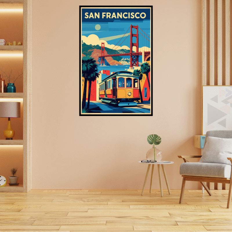 Golden City Reverie - San Francisco Fine Art Travel Print - Image 4