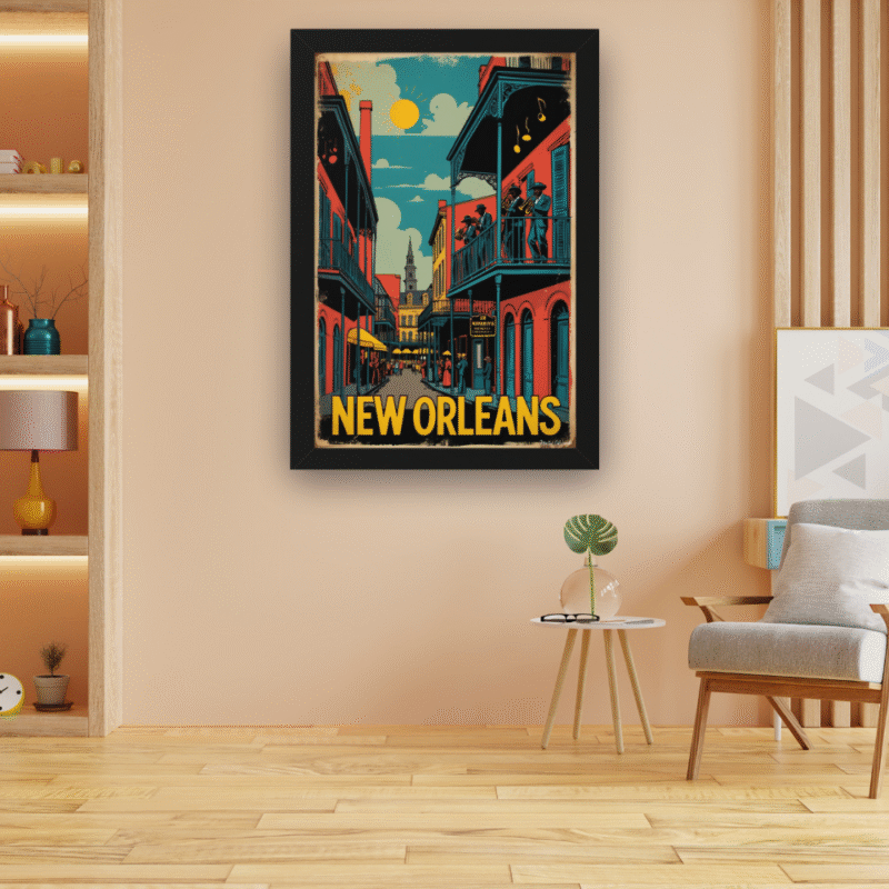 Jazz Quarter - New Orleans Musical Heritage Art Print - Image 3