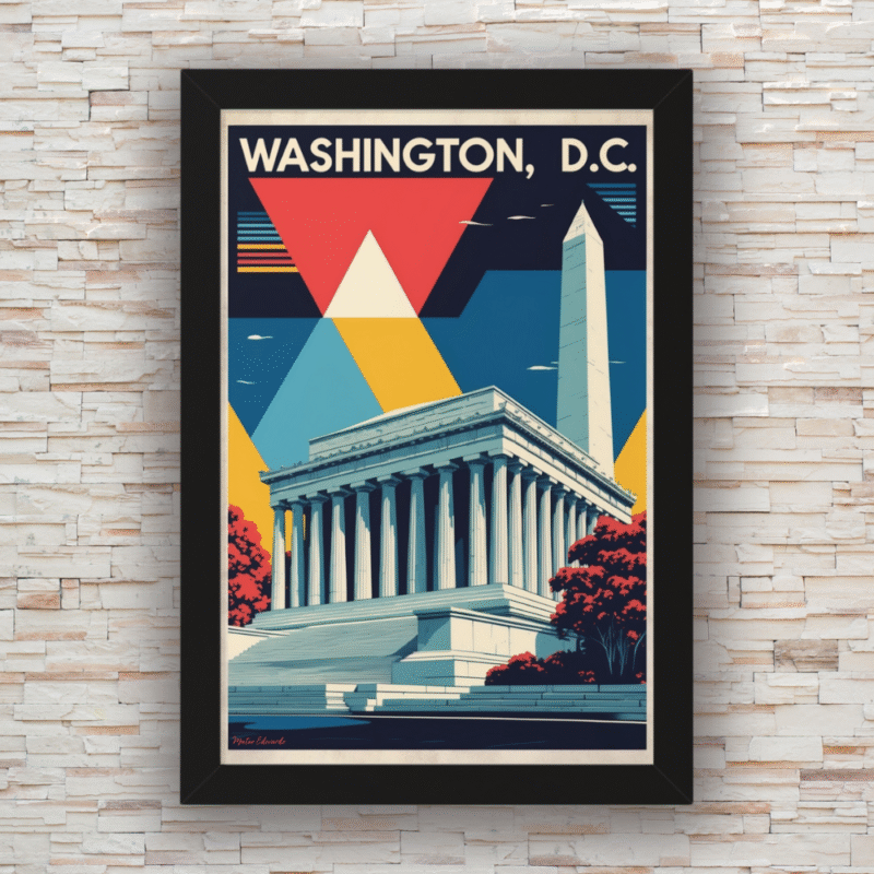 Monumental Capital - Washington DC Fine Art Print - Image 2