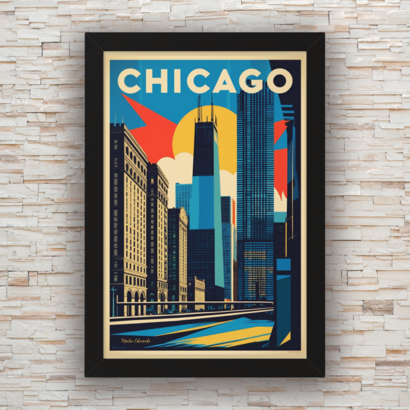 Windy City Heights - Chicago Skyline Fine Art Print - Image 4