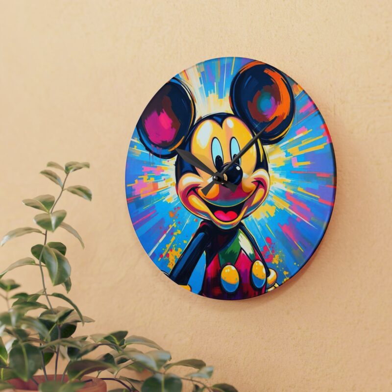 Classic Magic Mouse Acrylic Wall Clock - Image 6