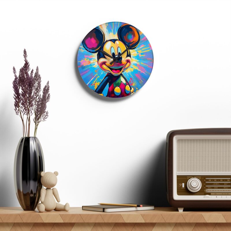 Classic Magic Mouse Acrylic Wall Clock - Image 7