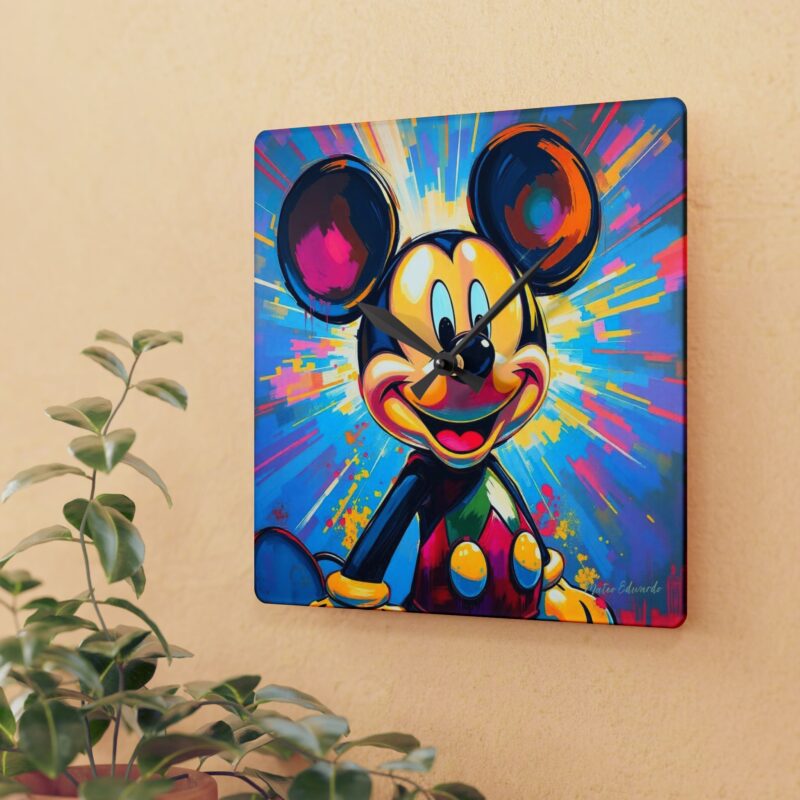 Classic Magic Mouse Acrylic Wall Clock - Image 3