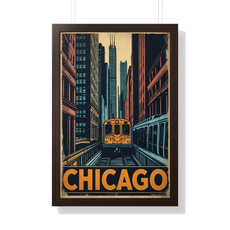 Elevated Journey - Chicago L Train Fine Art Print - Image 9
