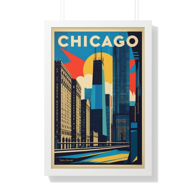Windy City Heights - Chicago Skyline Fine Art Print - Image 3