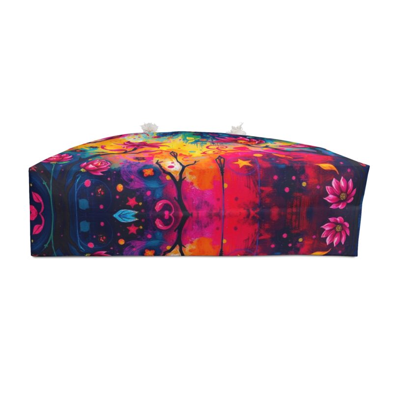 Rebel Garden Weekender Beach Tote Bag - Image 4