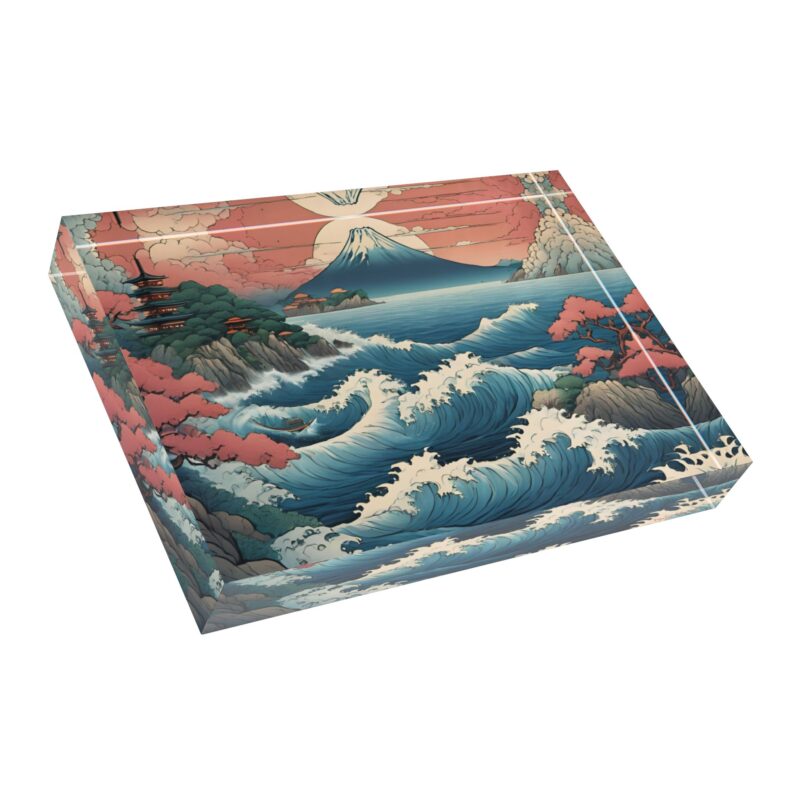 Tide of Kyoto Acrylic Photo Block - Image 4