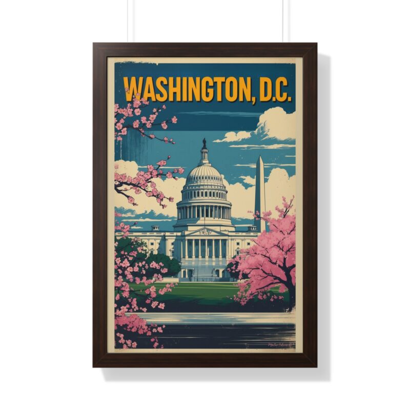 Capital Bloom - Washington DC Cherry Blossom Art Print - Image 9