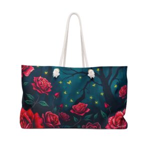 Starlight Rose Weekender Tote Bag