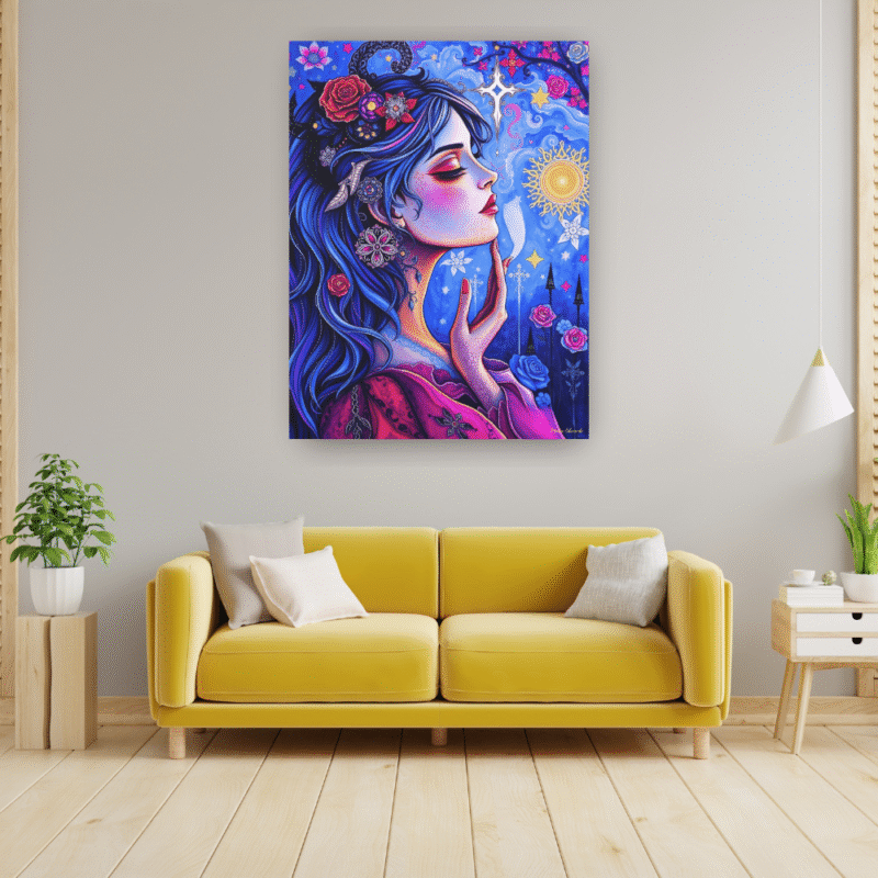 Spirit's Embrace - Visionary Canvas Art - Image 6