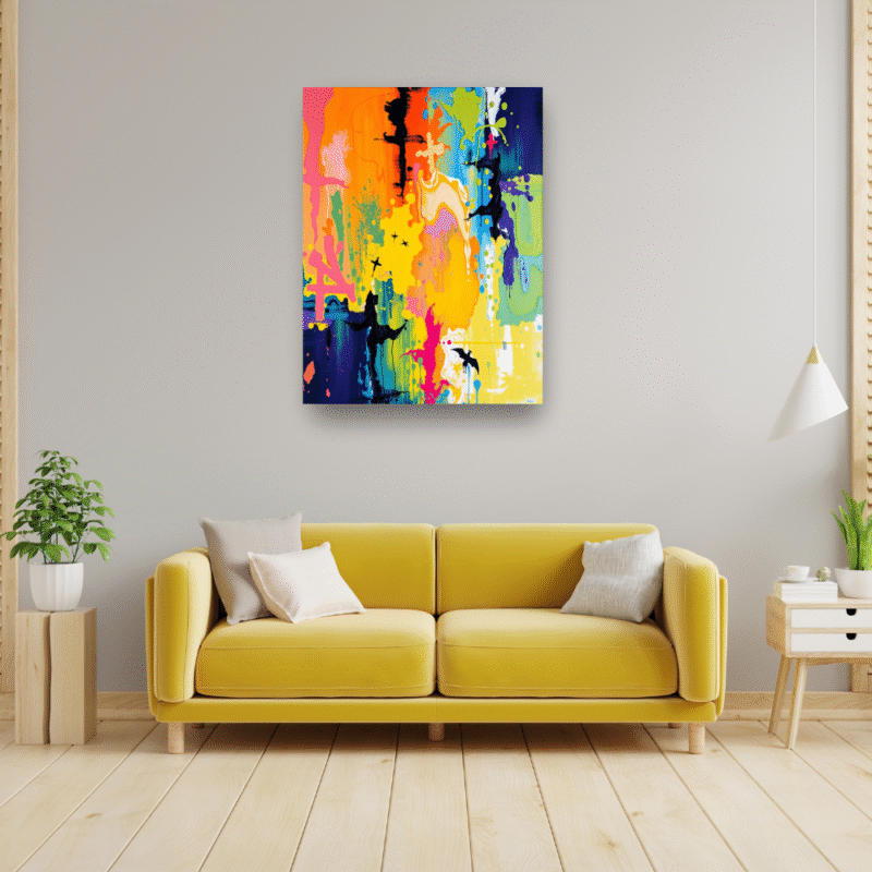 Fragmented Truth - Abstract Canvas Art - Image 5