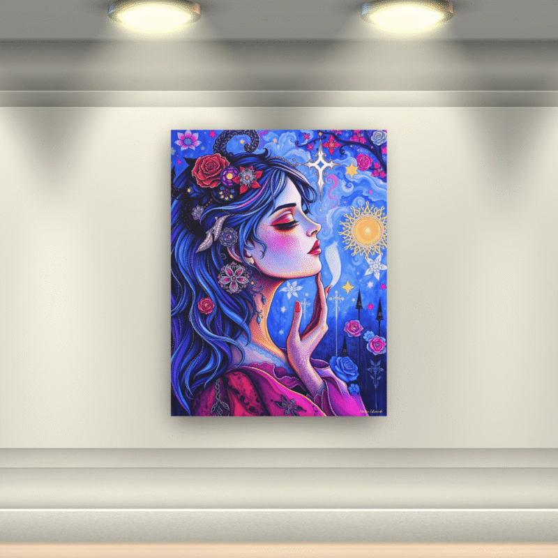 Spirit's Embrace - Visionary Canvas Art - Image 5