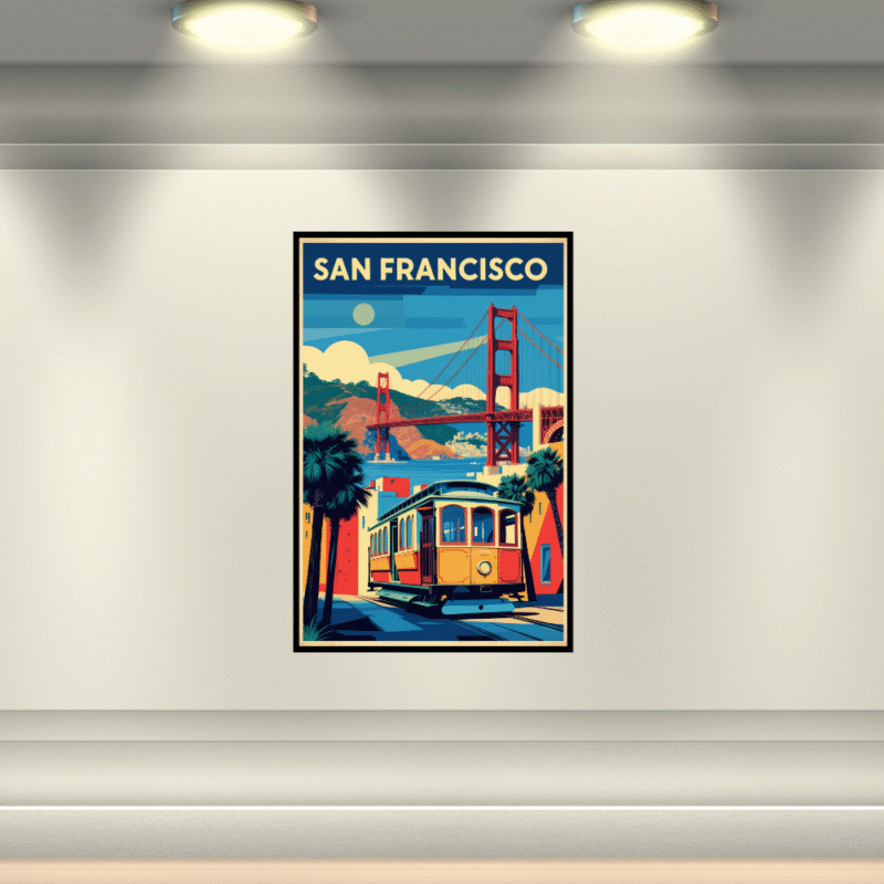 Golden City Reverie - San Francisco Fine Art Travel Print - Image 5