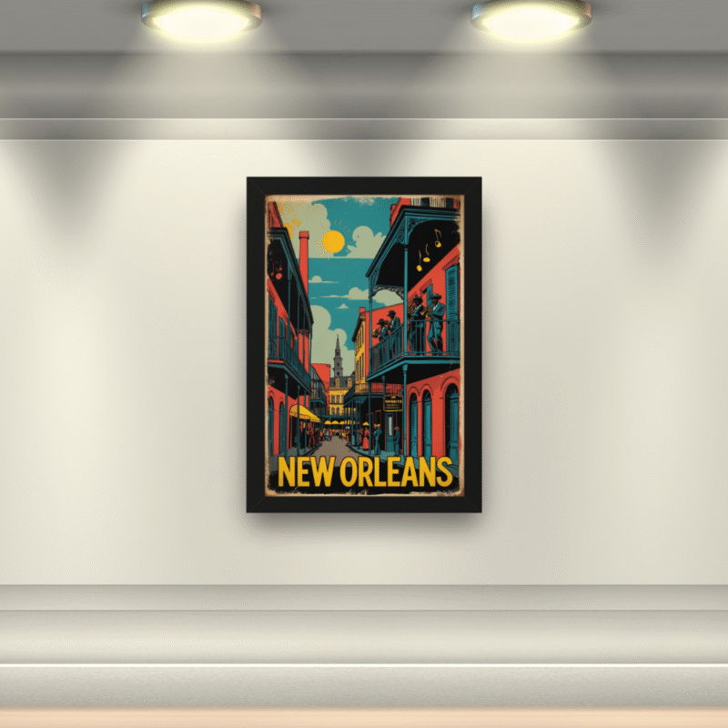 Jazz Quarter - New Orleans Musical Heritage Art Print - Image 4