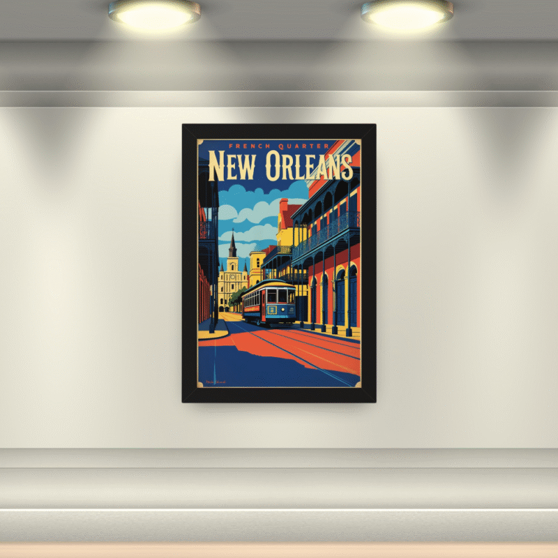 Crescent City Charm - New Orleans French Quarter Art Print - Image 4