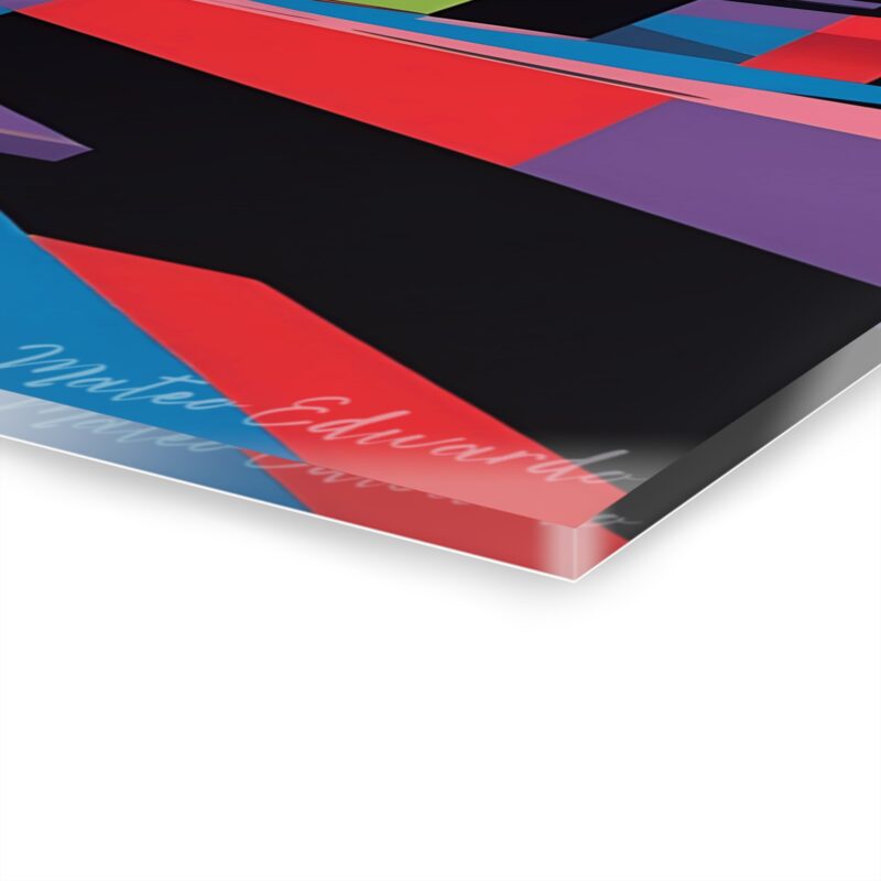 Urban Speed Rush | Modern City Street Acrylic Wall Art - Image 2