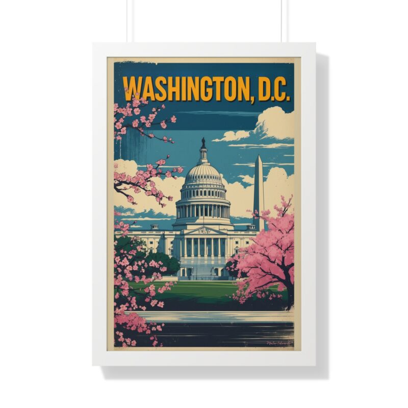 Capital Bloom - Washington DC Cherry Blossom Art Print - Image 8