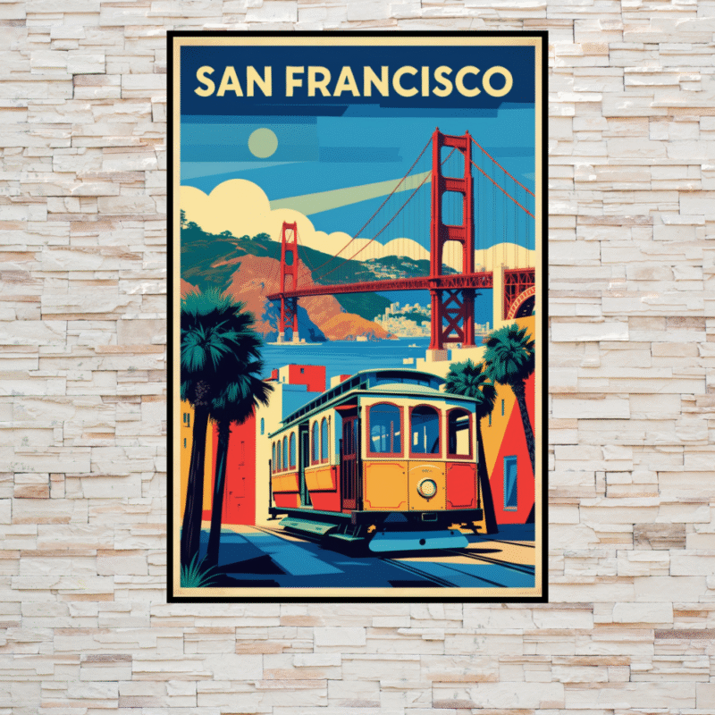 Golden City Reverie - San Francisco Fine Art Travel Print - Image 3