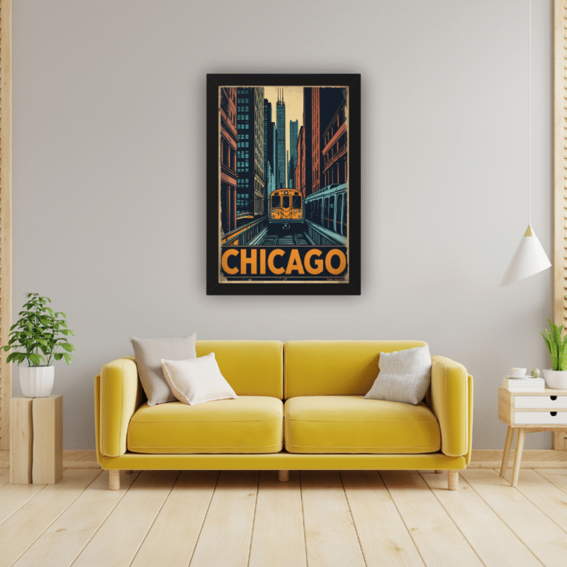 Elevated Journey - Chicago L Train Fine Art Print - Image 5