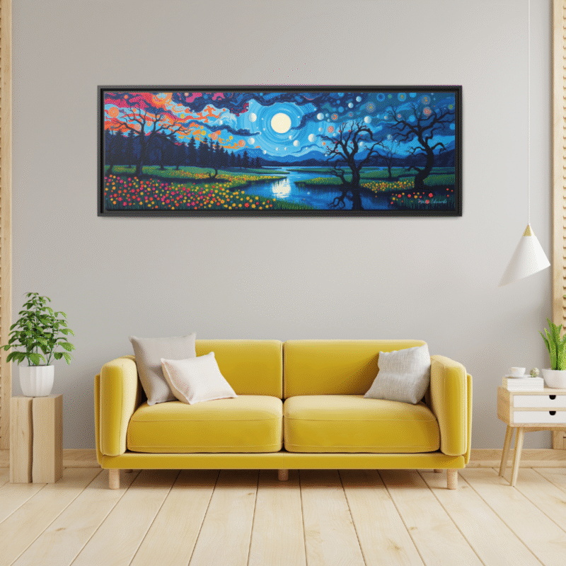 A Beautiful Disappearance - Framed Canvas Wall Art - Image 6