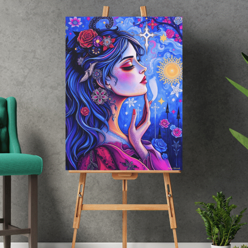 Spirit's Embrace - Visionary Canvas Art - Image 2