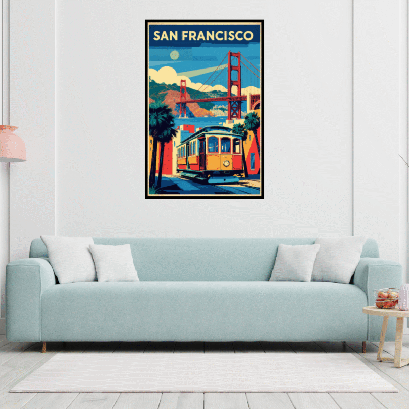 Golden City Reverie - San Francisco Fine Art Travel Print - Image 2