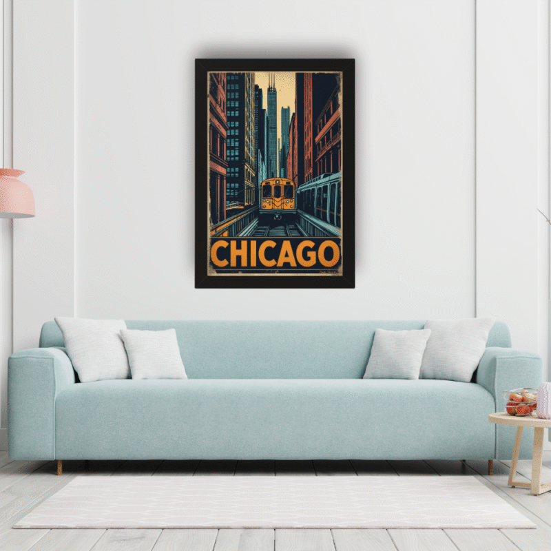 Elevated Journey - Chicago L Train Fine Art Print - Image 6