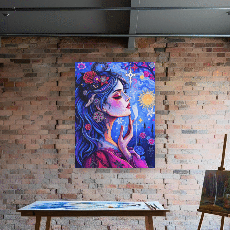 Spirit's Embrace - Visionary Canvas Art - Image 7
