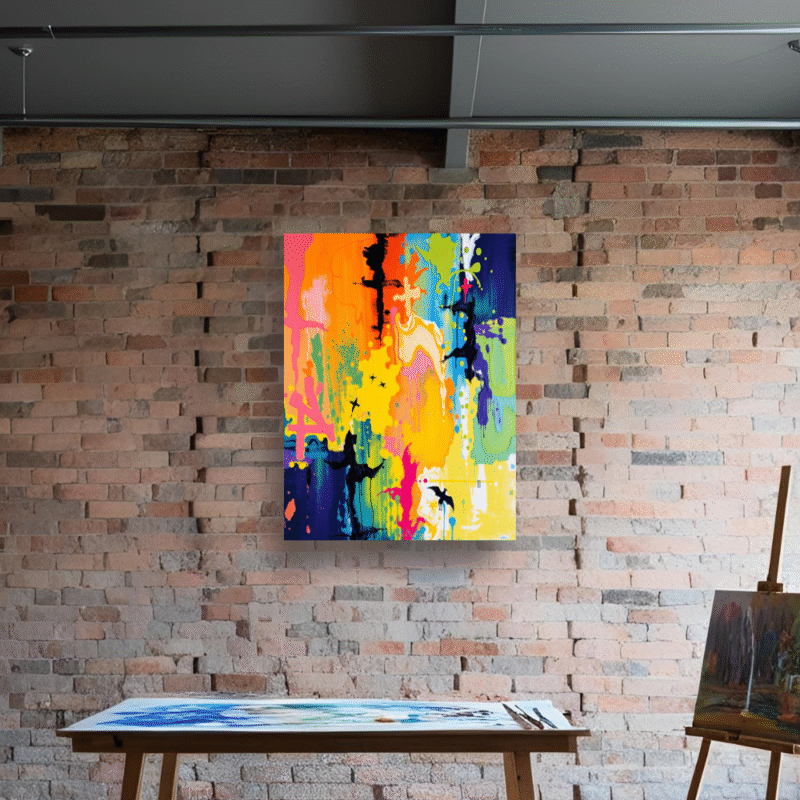 Fragmented Truth - Abstract Canvas Art - Image 7
