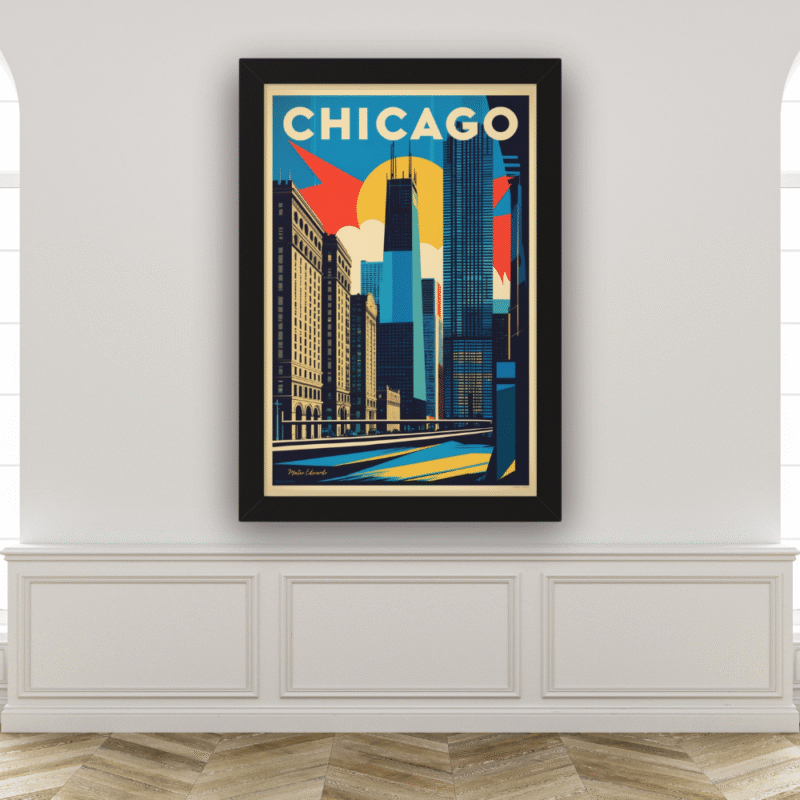 Windy City Heights - Chicago Skyline Fine Art Print - Image 9