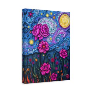 Starborn Garden - Modern Canvas Wall Art