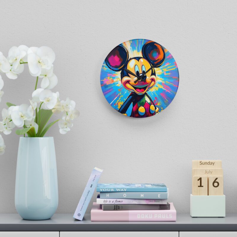 Classic Magic Mouse Acrylic Wall Clock - Image 8