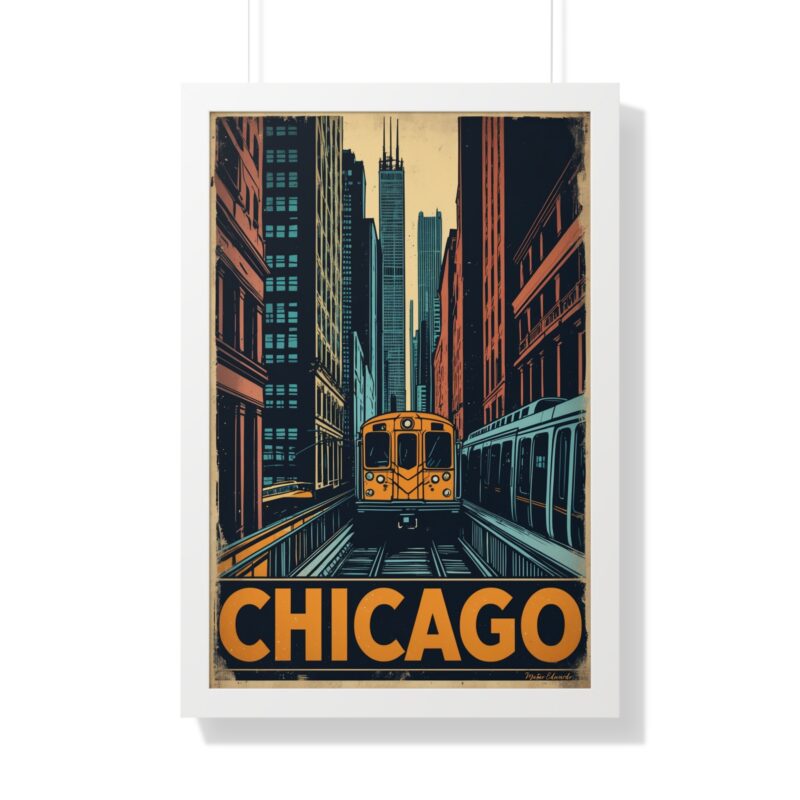 Elevated Journey - Chicago L Train Fine Art Print - Image 8