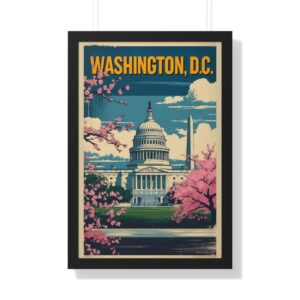 Capital Bloom - Washington DC Cherry Blossom Art Print
