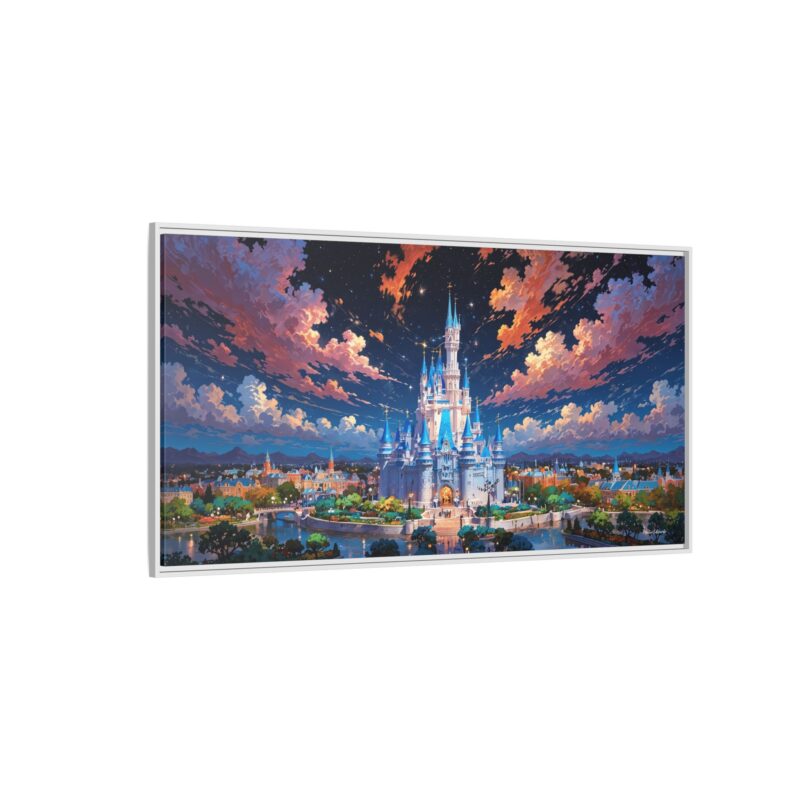 The Fantasy Princess Magic Castle - Limited Edition Framed Canvas - Image 6